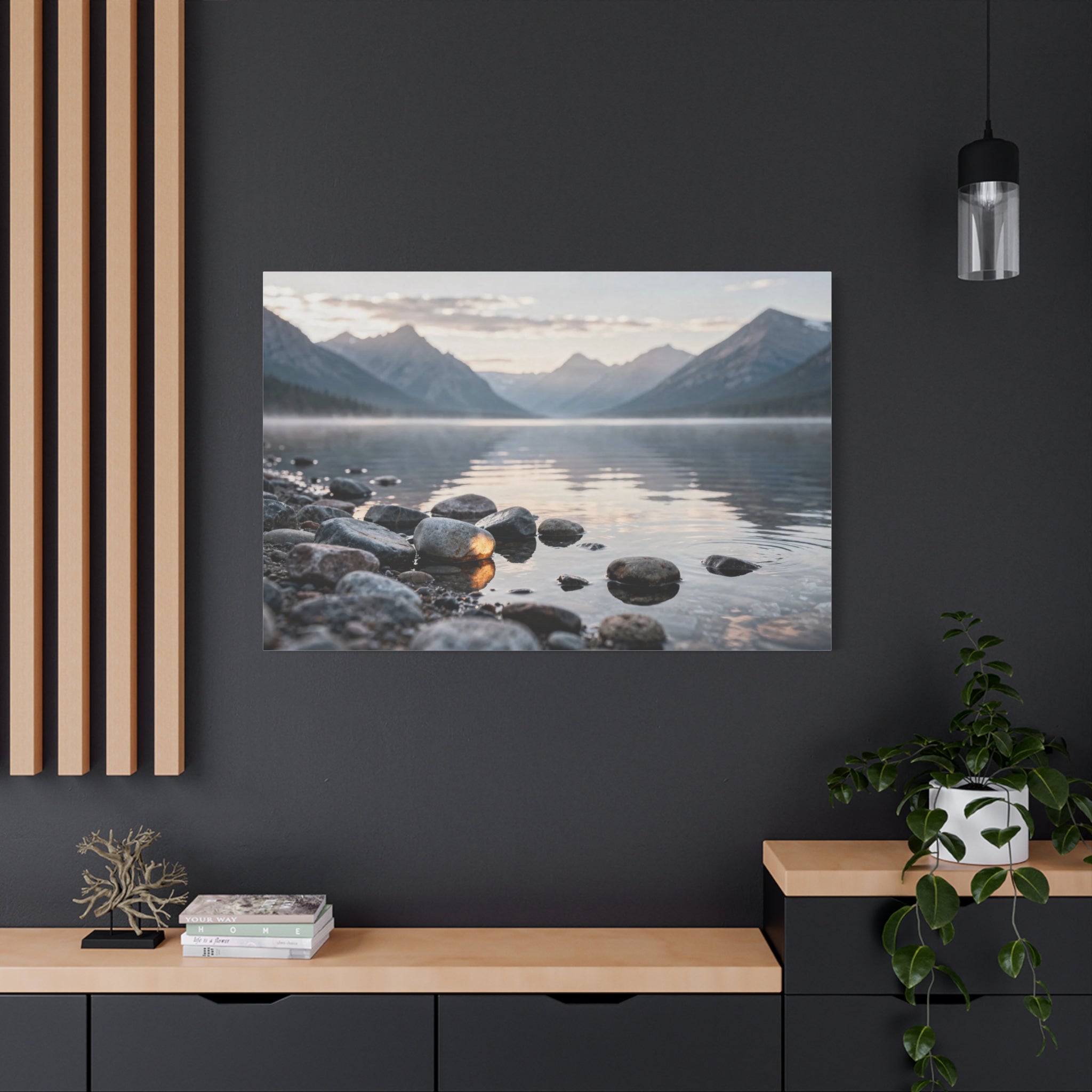 Glacier National Park - Lake McDonald - Glass Water Stones