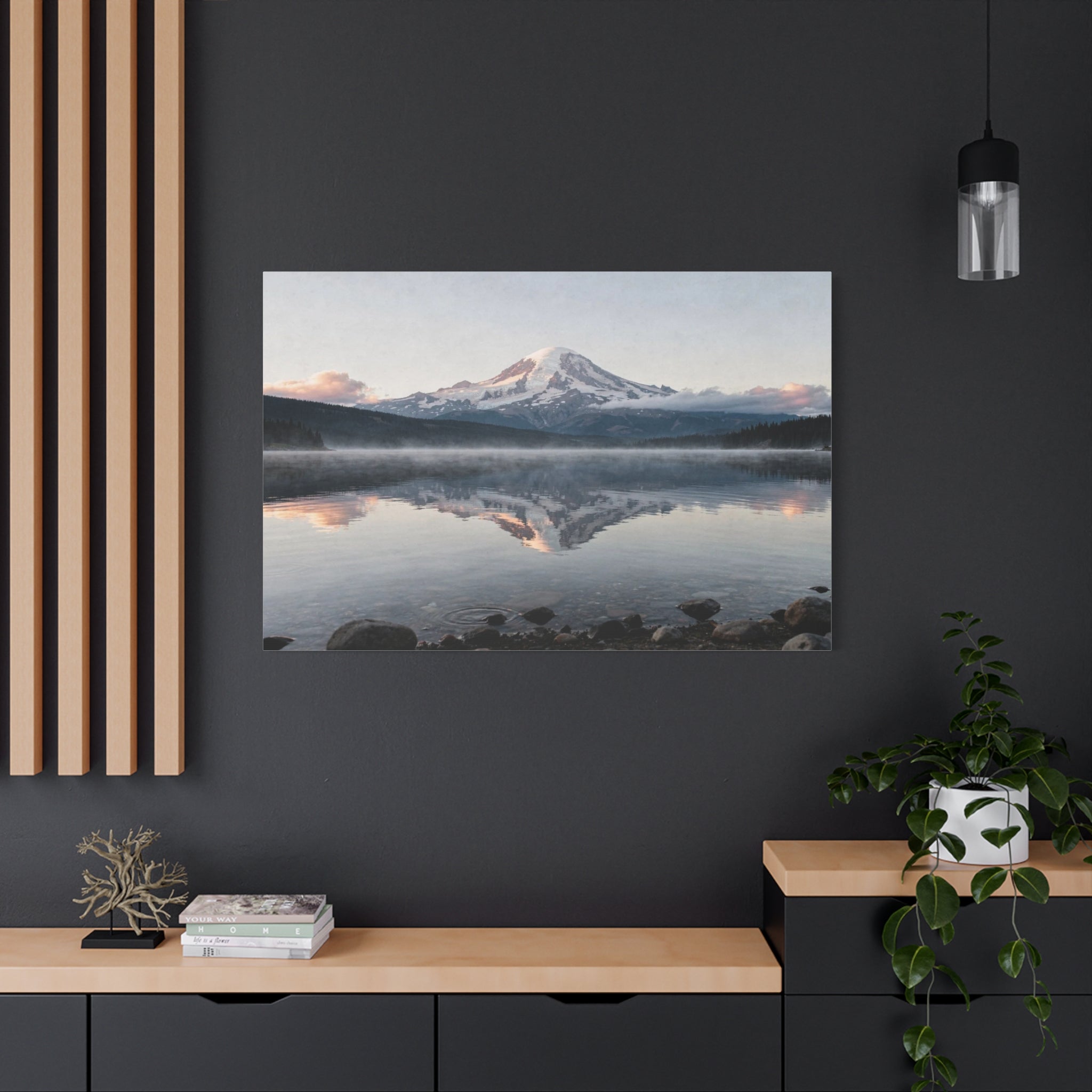 Mount Rainier National Park - Reflection Lake - Quiet Clouds