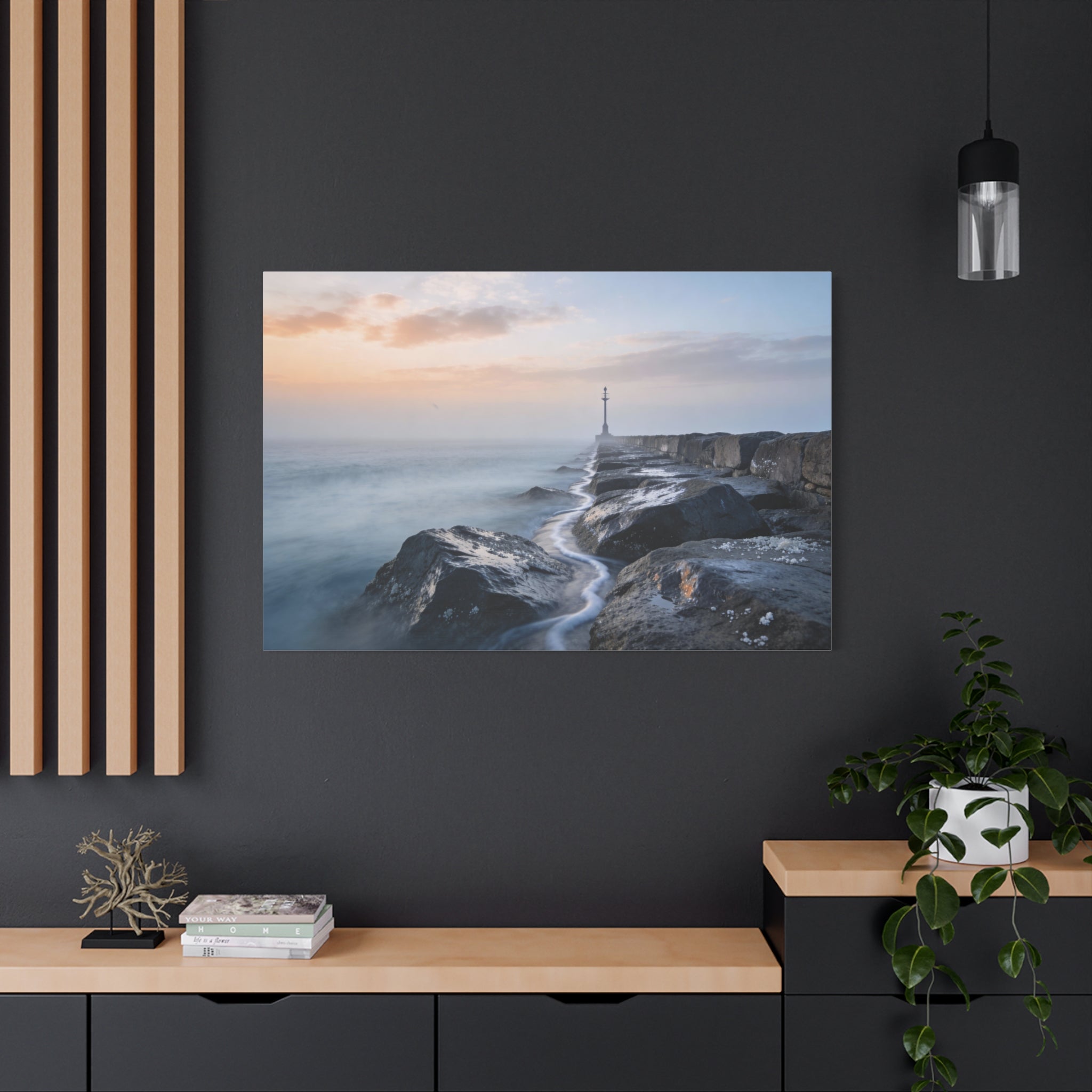 Coastal Horizons - Rock Jetty - Single Beacon