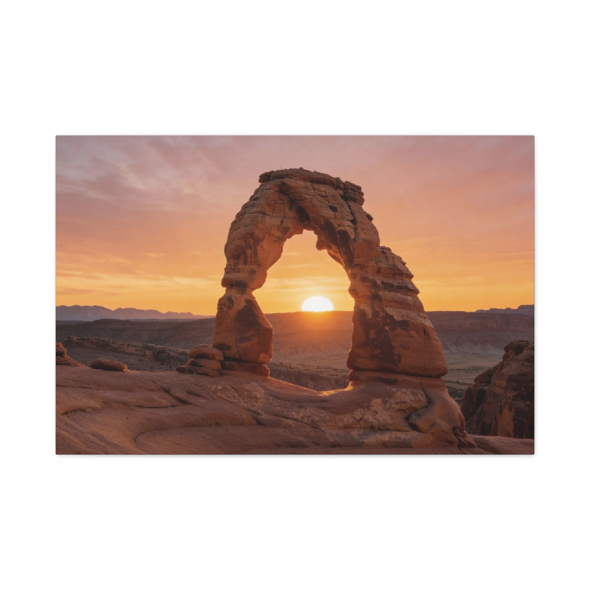 Arches National Park - Delicate Arch - Soft Golden Hour
