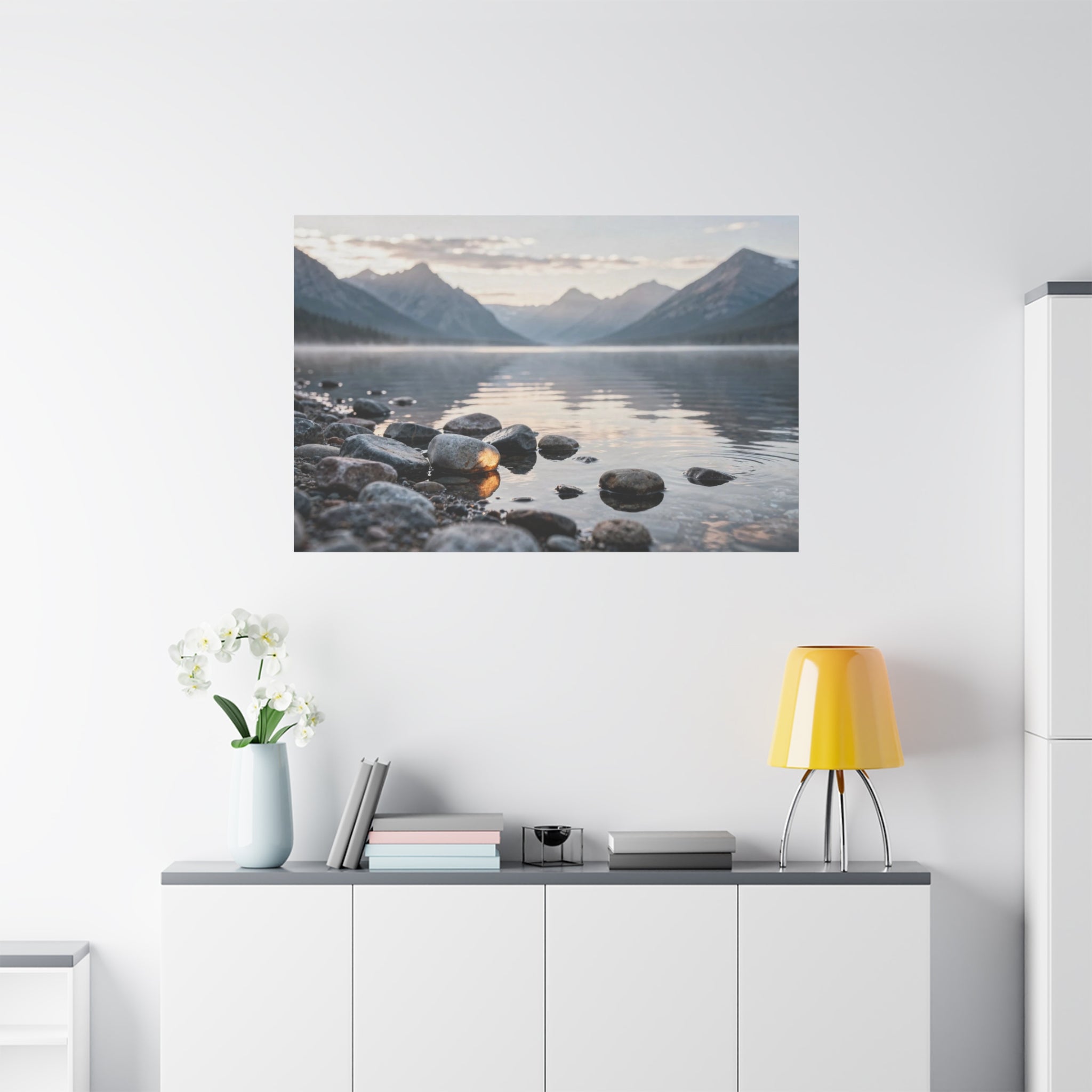 Glacier National Park - Lake McDonald - Glass Water Stones