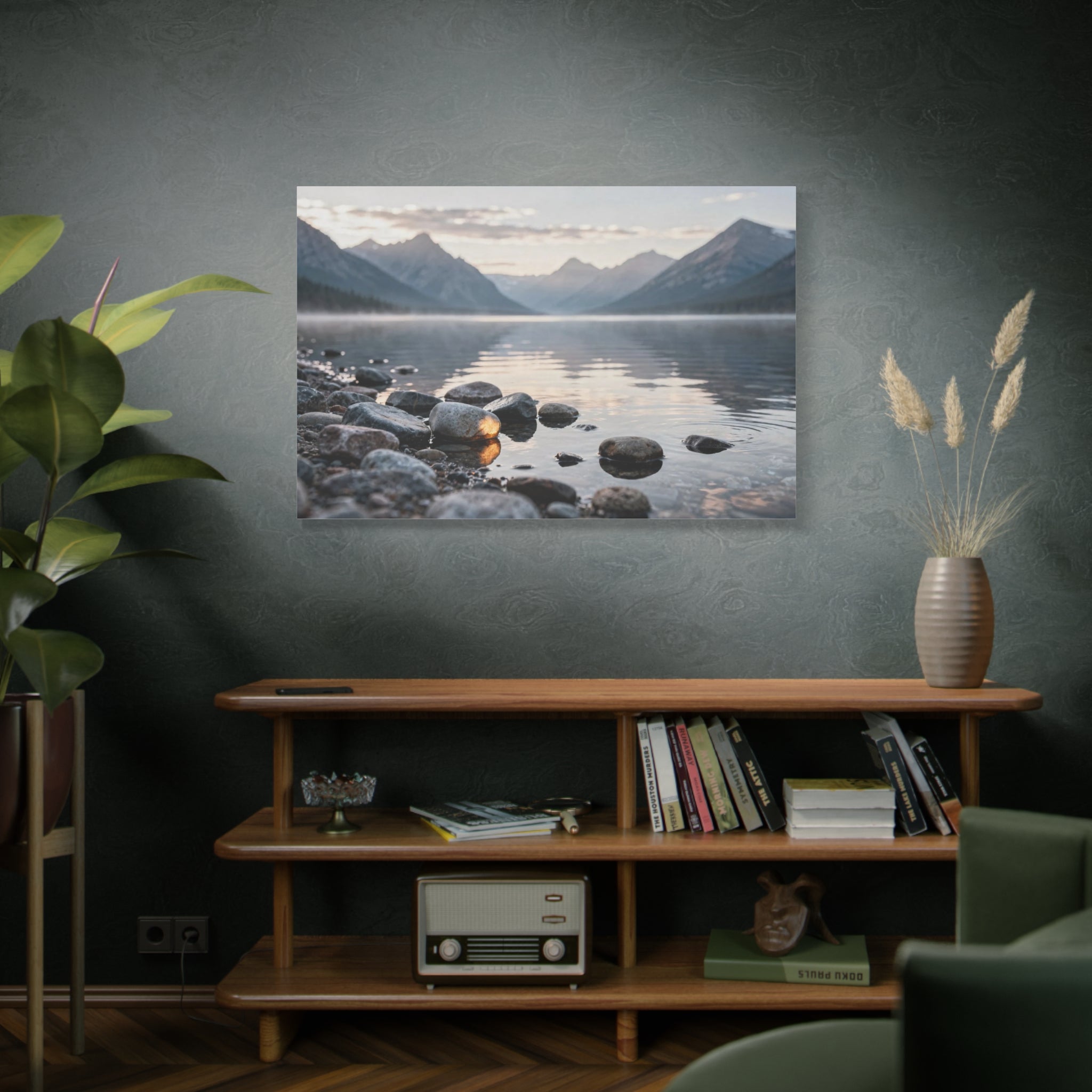 Glacier National Park - Lake McDonald - Glass Water Stones