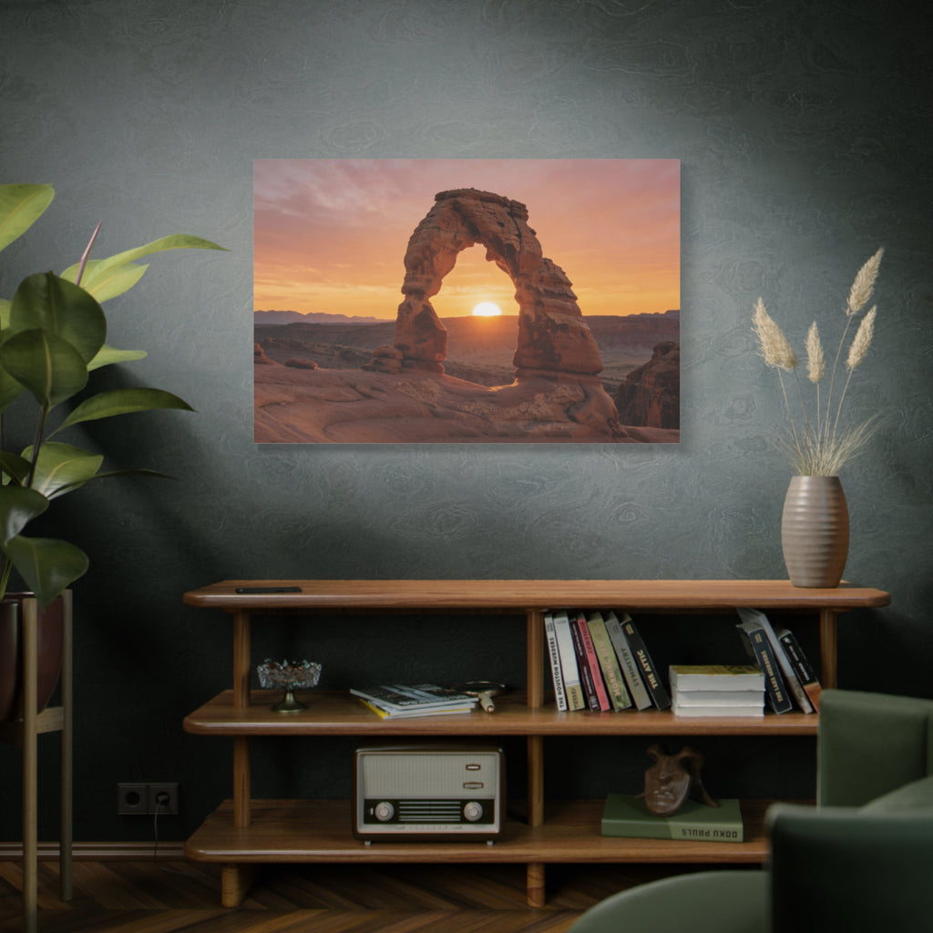 Arches National Park - Delicate Arch - Soft Golden Hour