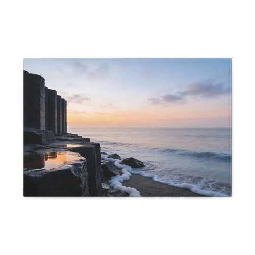 Coastal Horizons - Basalt Columns - Foam Edge