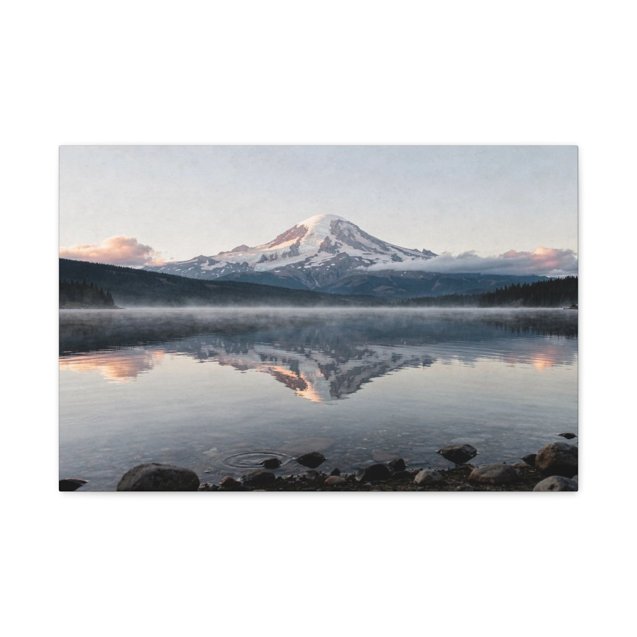 Mount Rainier National Park - Reflection Lake - Quiet Clouds