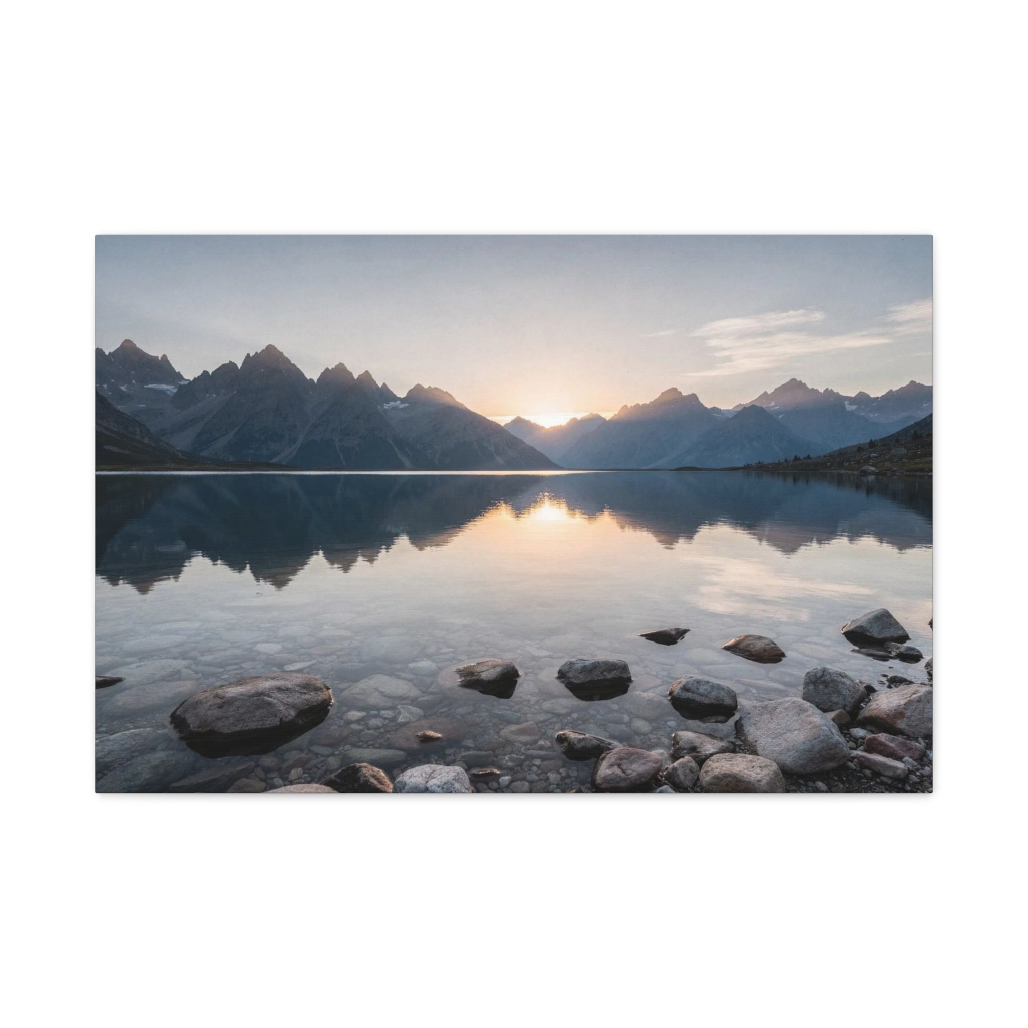 Olympic National Park - Alpine Lake - Low Contrast Serenity