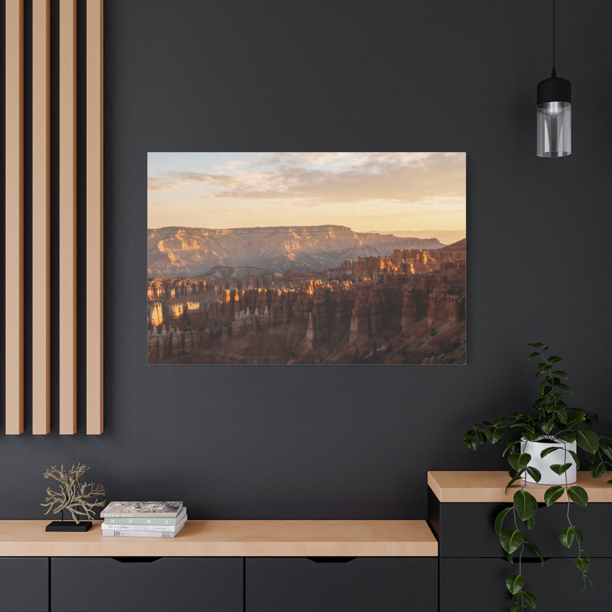 Bryce Canyon National Park - Hoodoo Amphitheater - Soft Sunrise