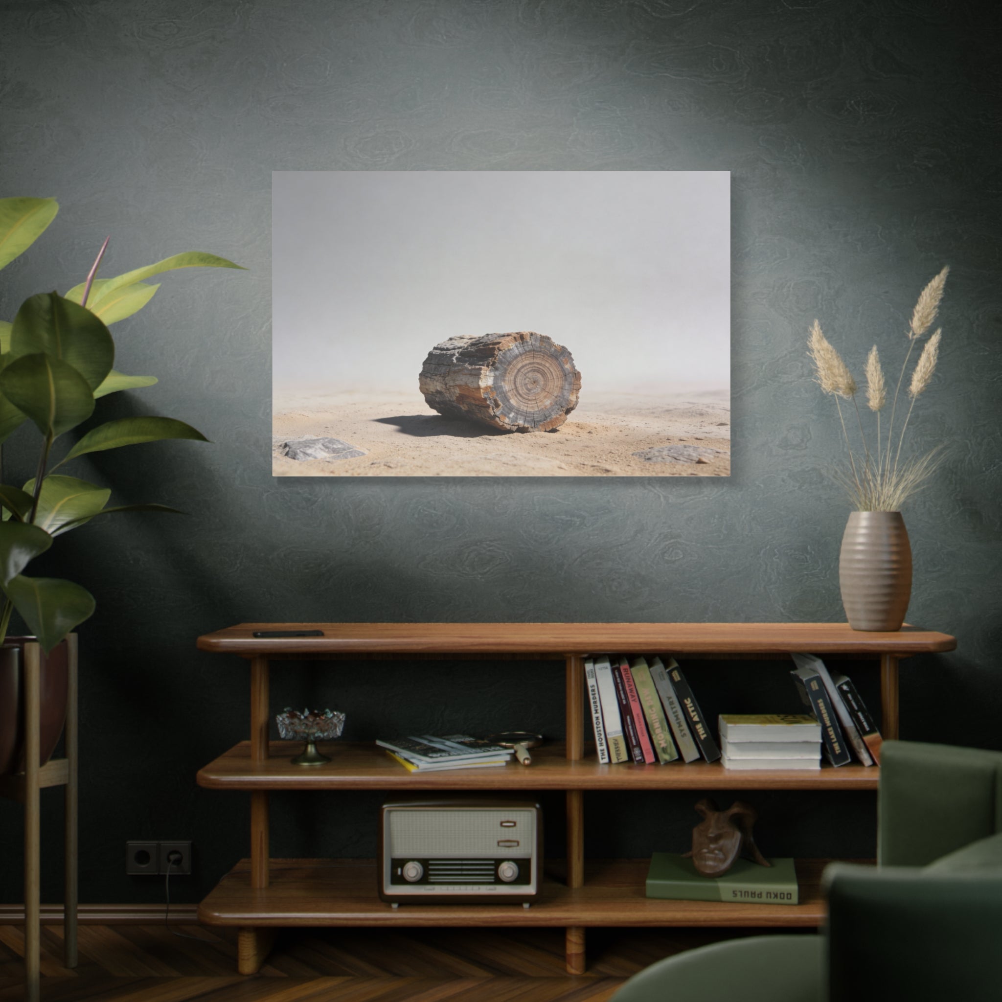 Petrified Forest National Park - Petrified Wood Closeup - Polished Rings