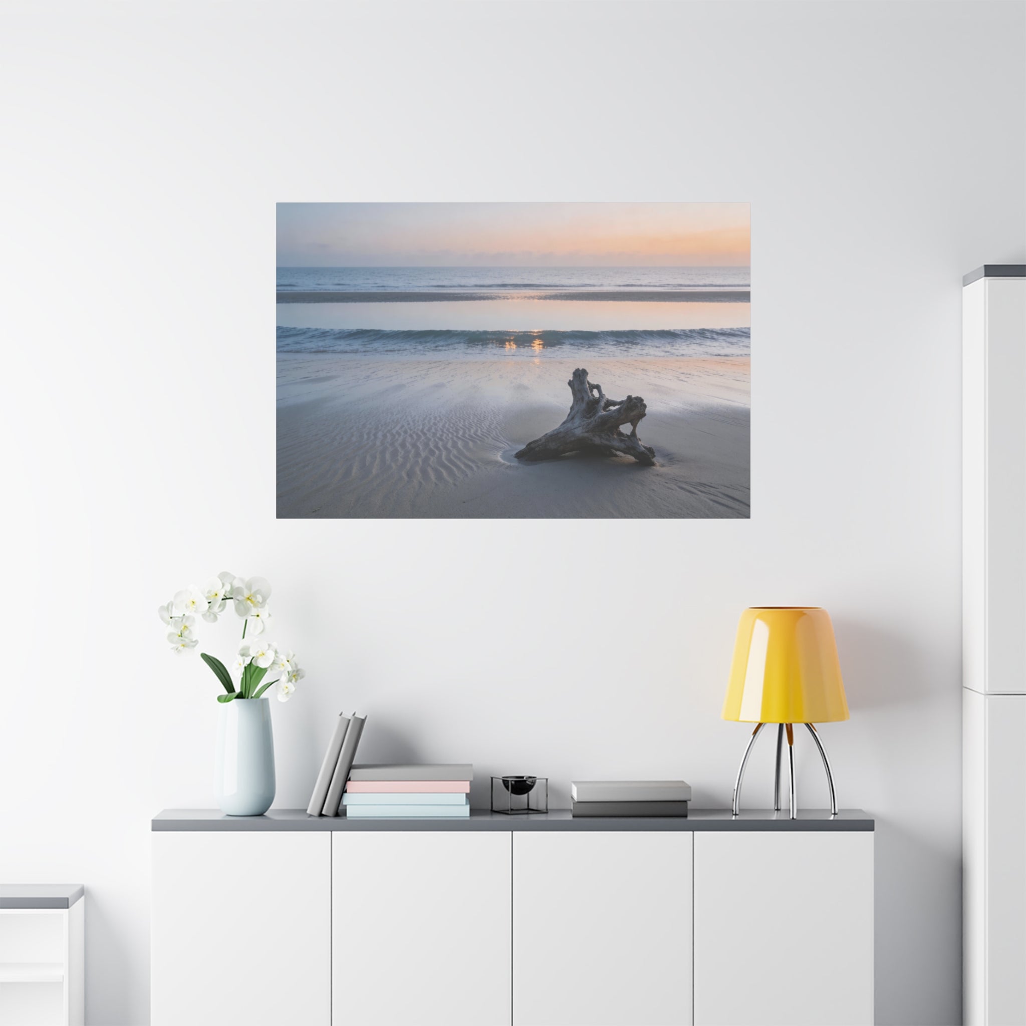 Coastal Horizons - Driftwood Shoreline - Minimal