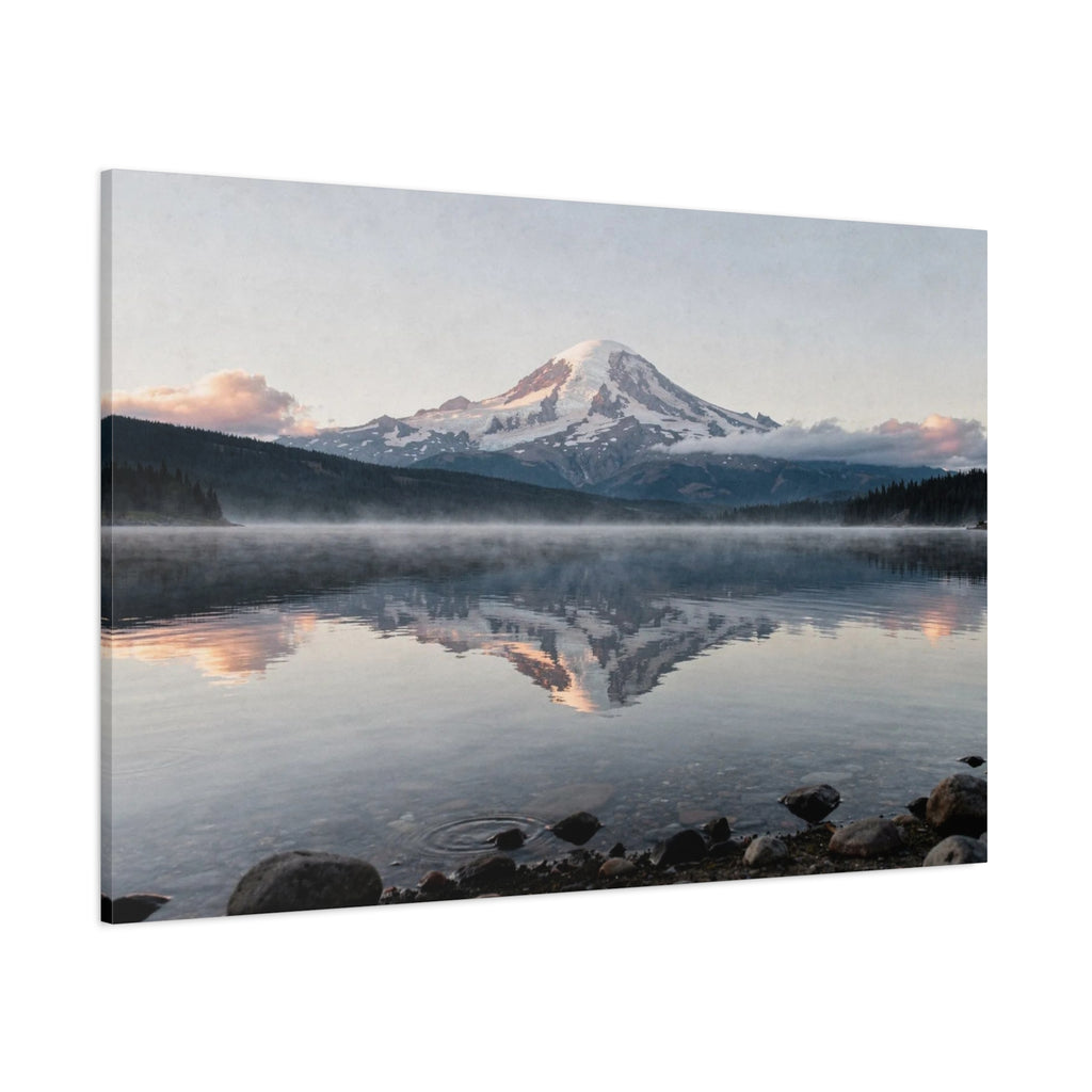 Mount Rainier National Park - Reflection Lake - Quiet Clouds