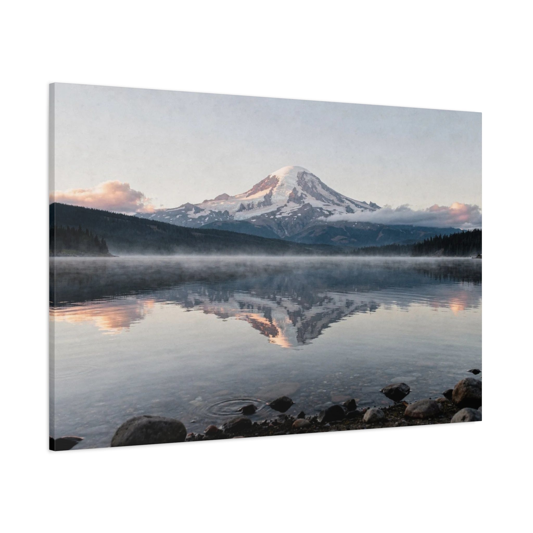 Mount Rainier National Park - Reflection Lake - Quiet Clouds