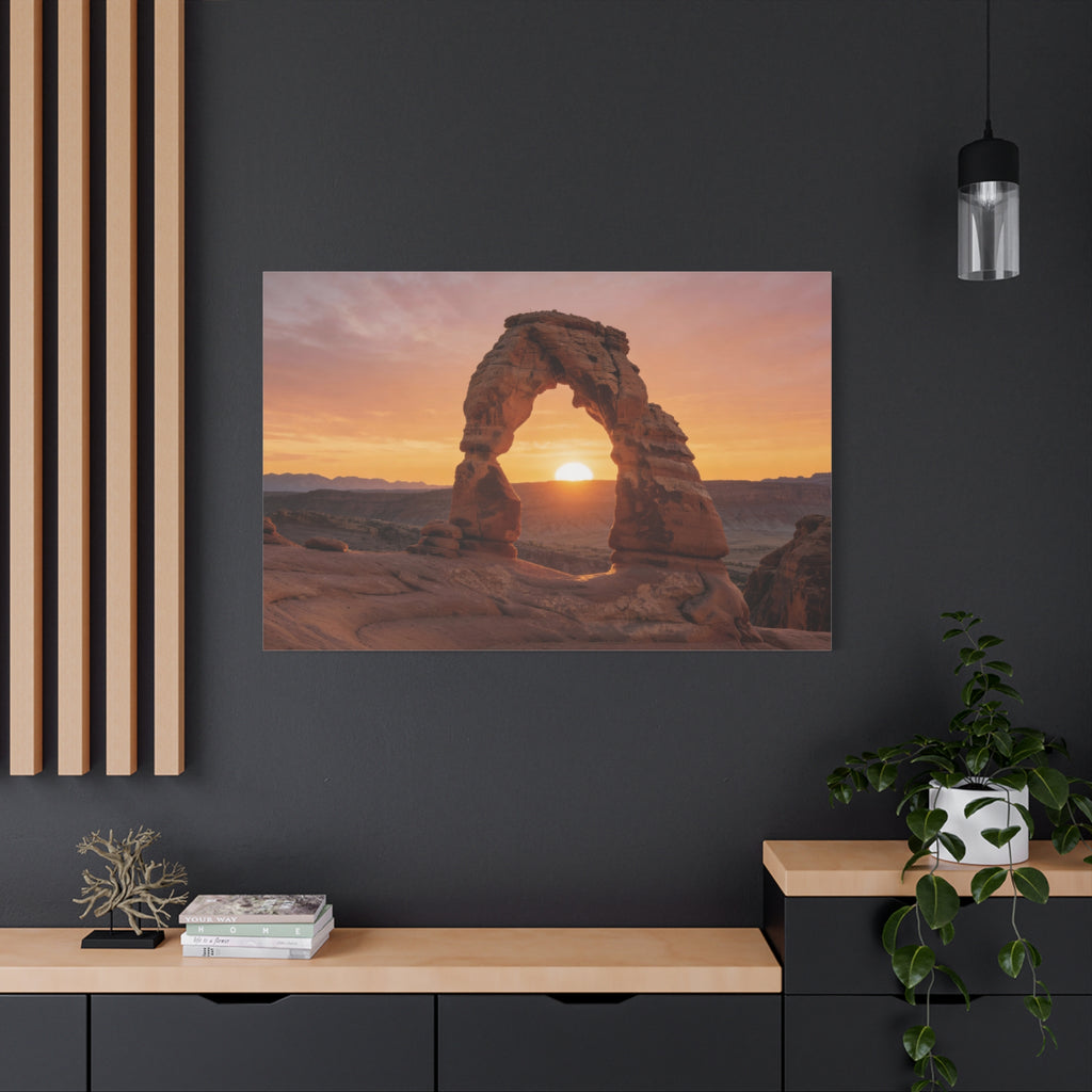 Arches National Park - Delicate Arch - Soft Golden Hour