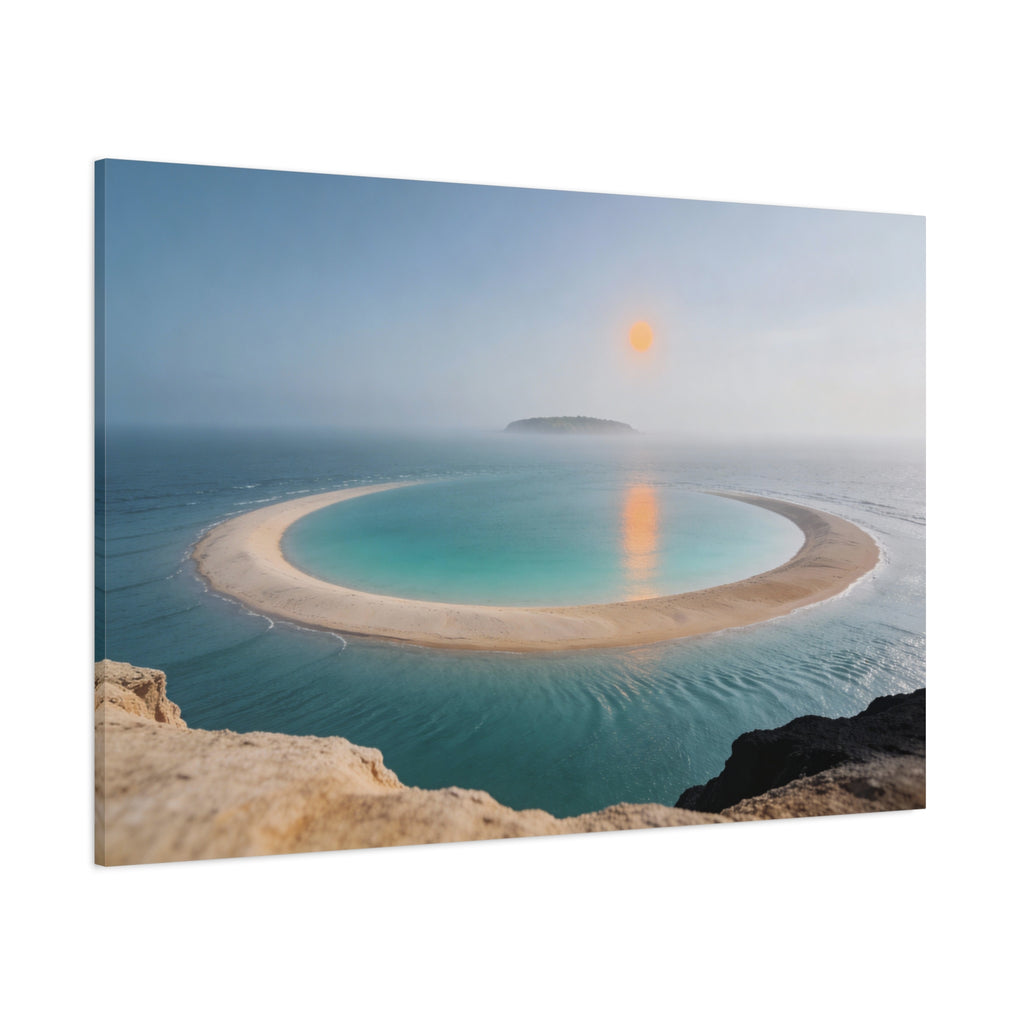 Coastal Horizons - Lagoon Overlook - Aerial Sandbar Curve
