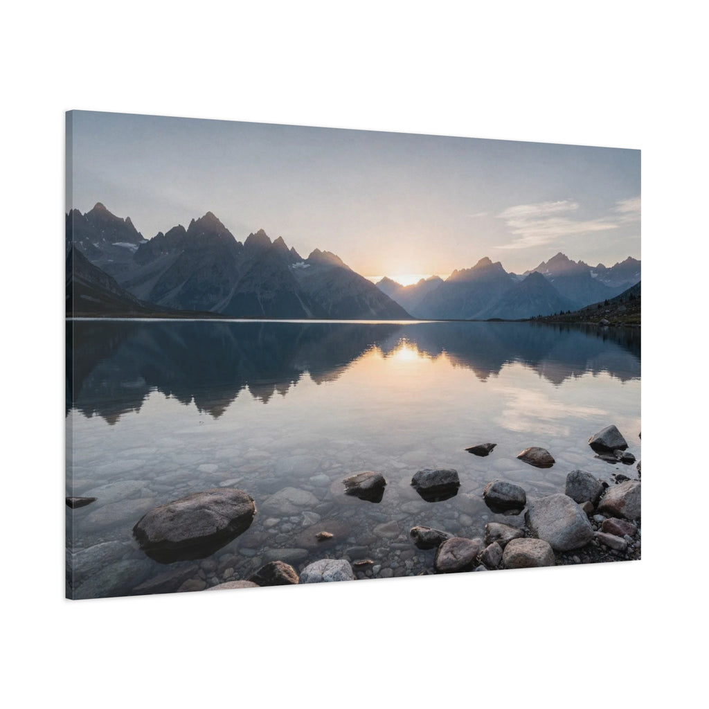 Olympic National Park - Alpine Lake - Low Contrast Serenity
