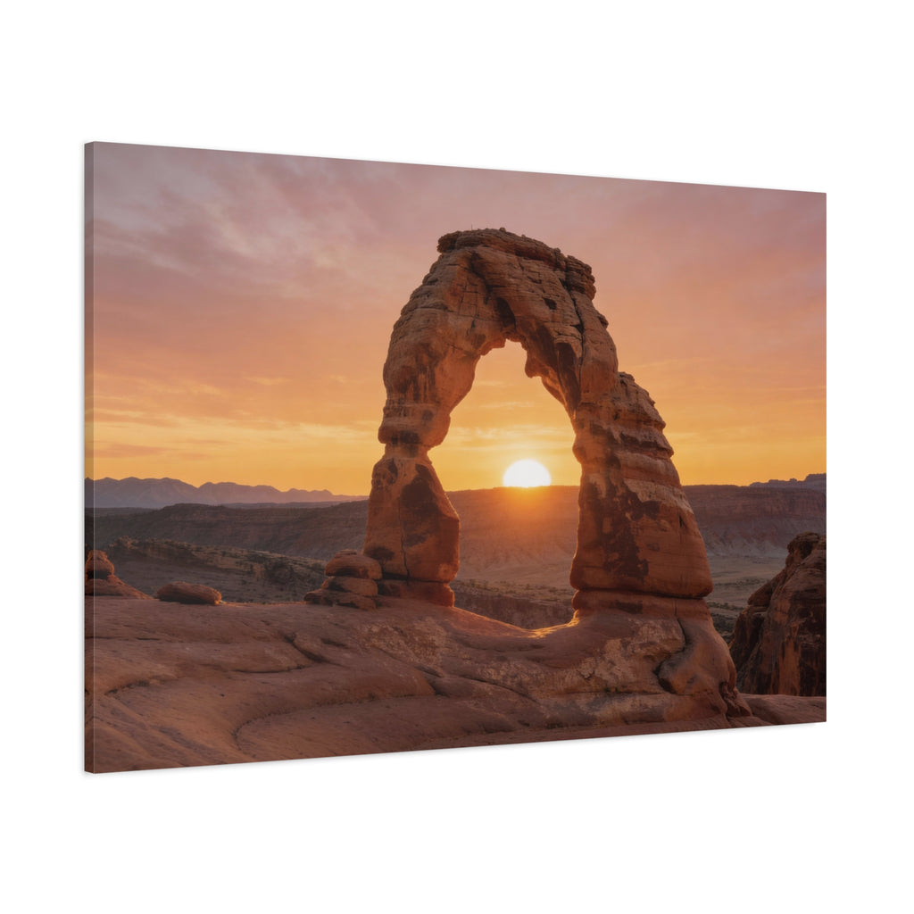 Arches National Park - Delicate Arch - Soft Golden Hour
