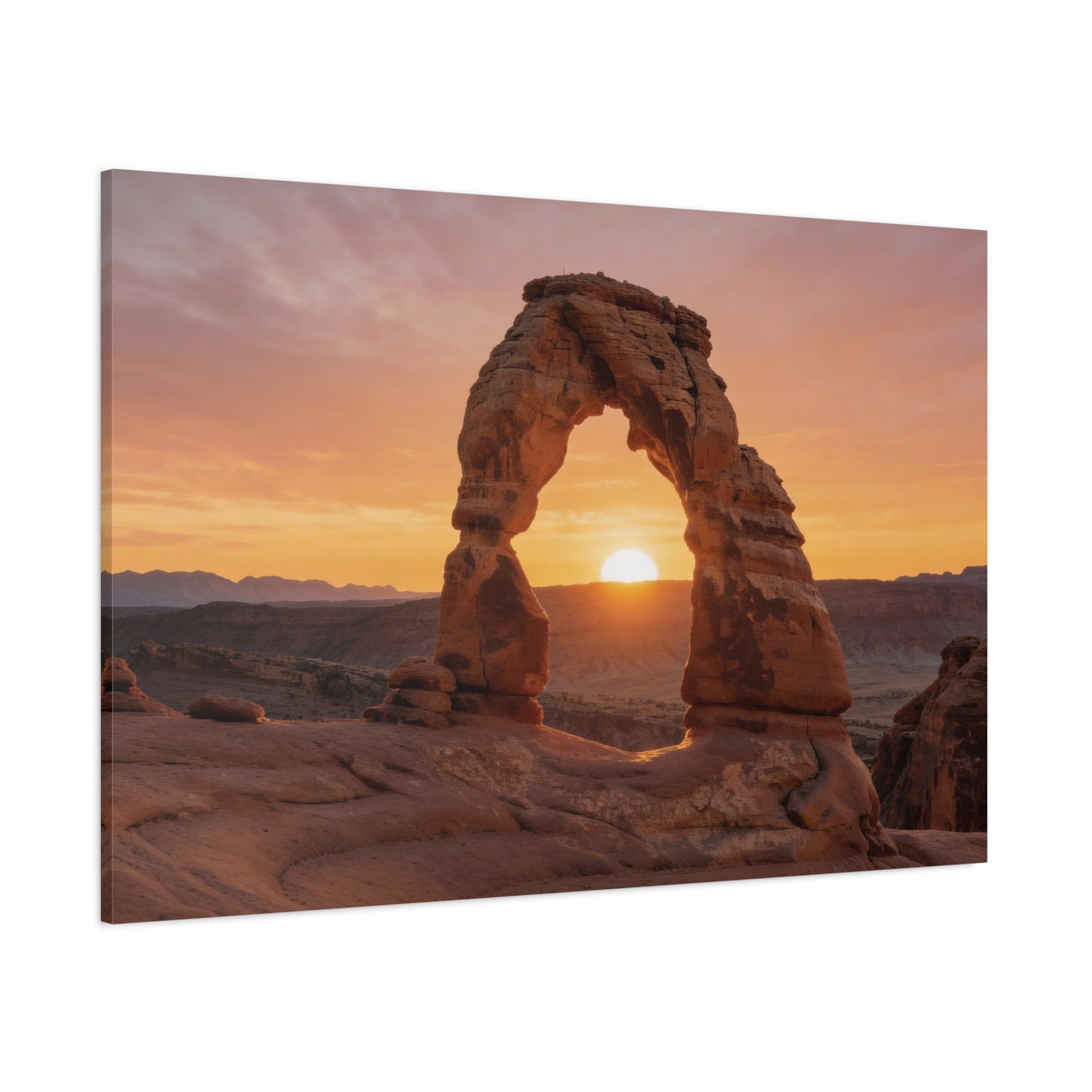 Arches National Park - Delicate Arch - Soft Golden Hour