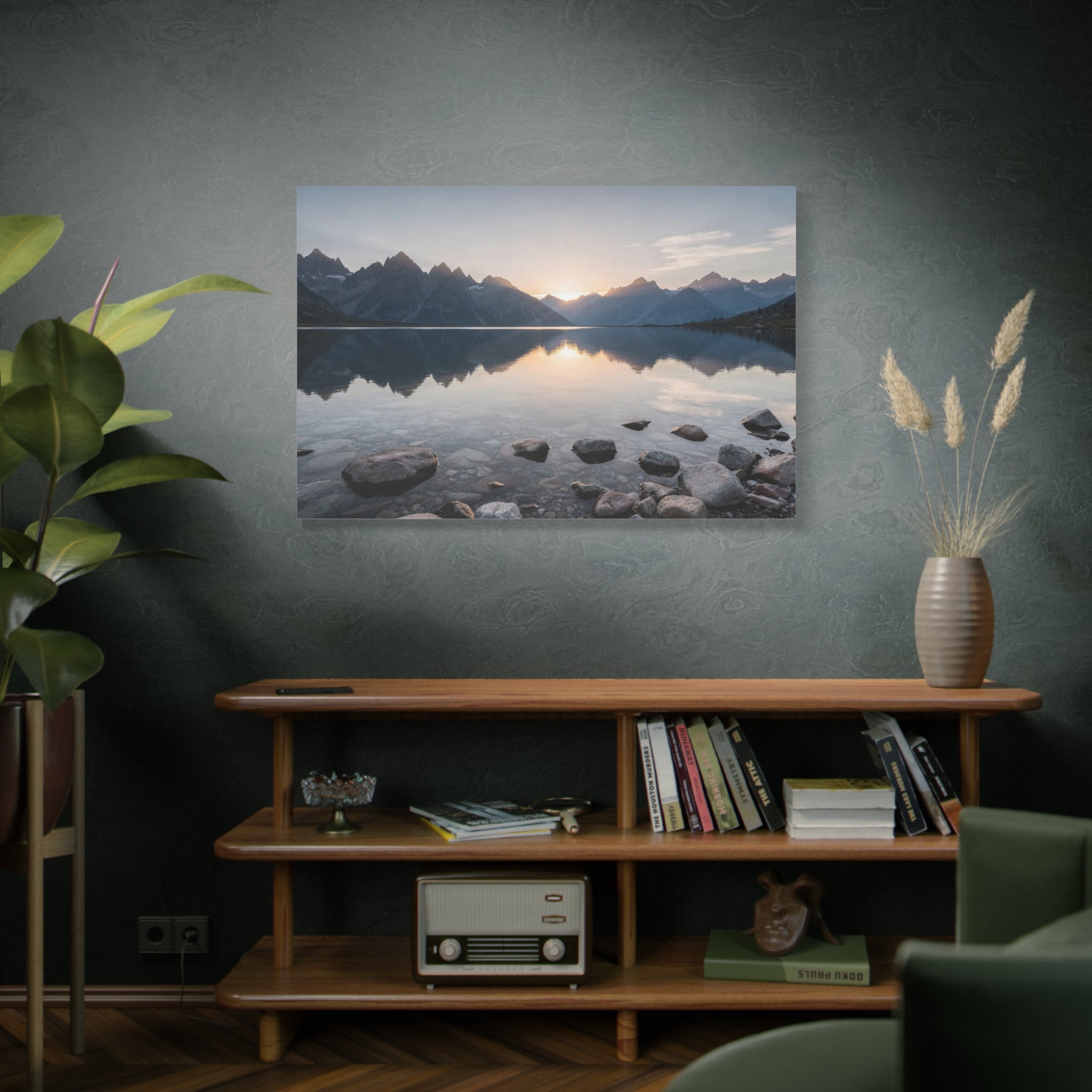 Olympic National Park - Alpine Lake - Low Contrast Serenity