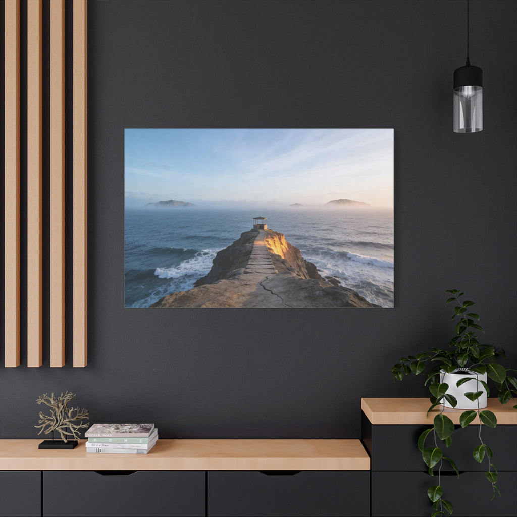 Coastal Horizons - Cliffside Path - Leading Line To Sea