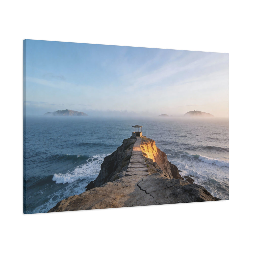 Coastal Horizons - Cliffside Path - Leading Line To Sea