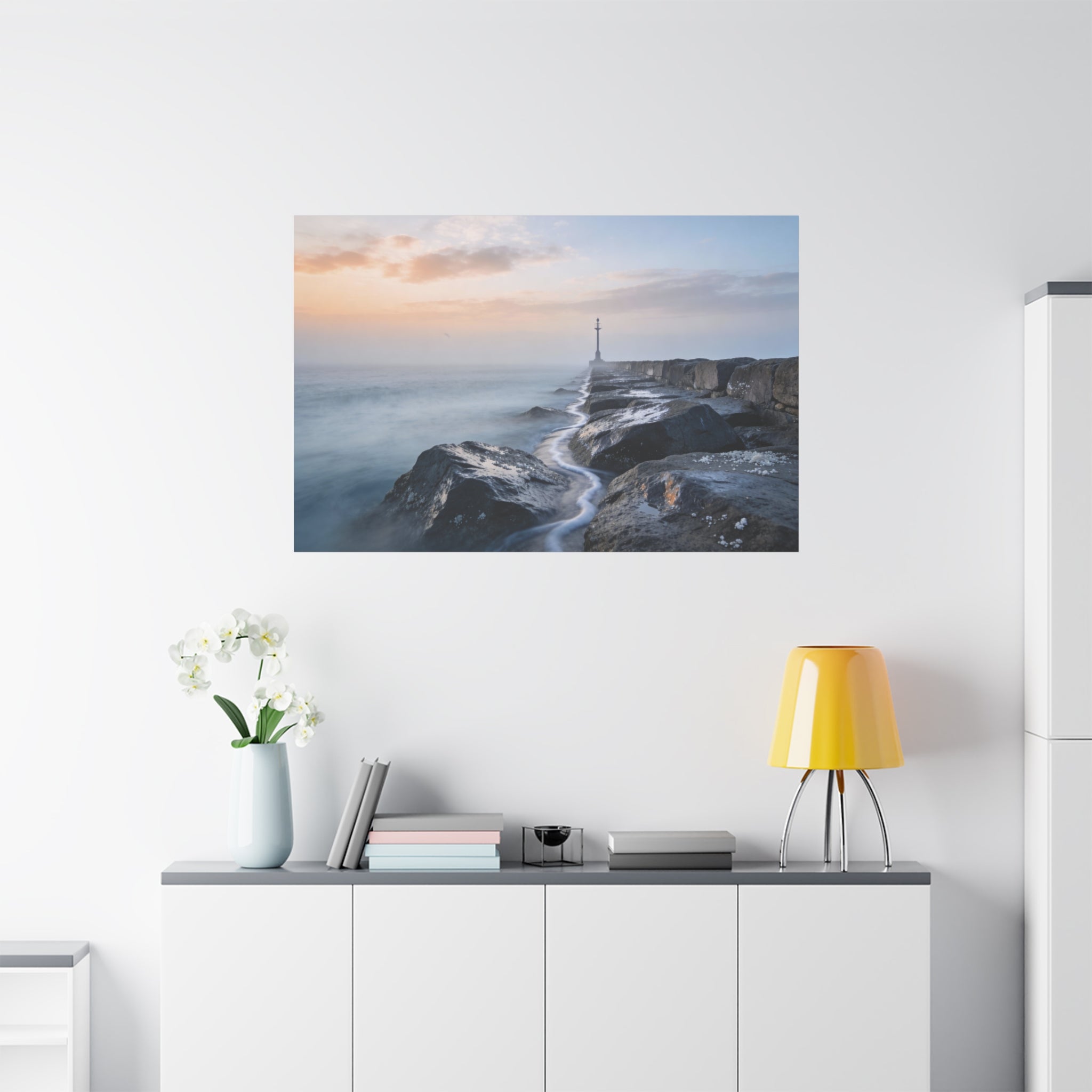 Coastal Horizons - Rock Jetty - Single Beacon