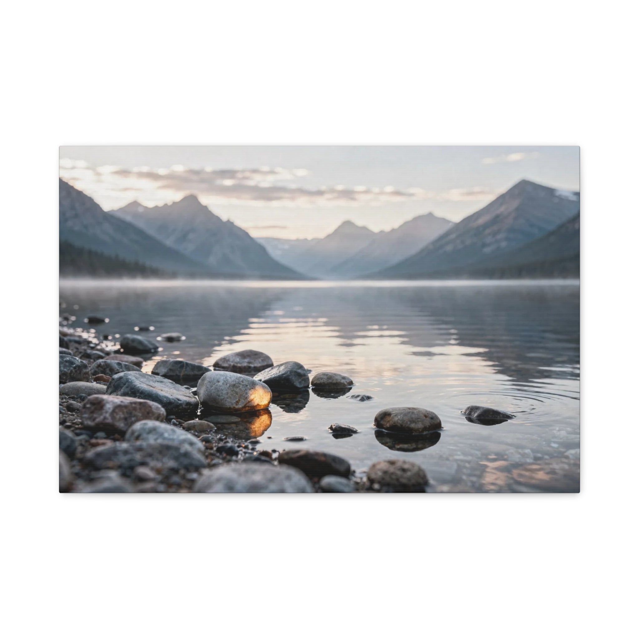 Glacier National Park - Lake McDonald - Glass Water Stones
