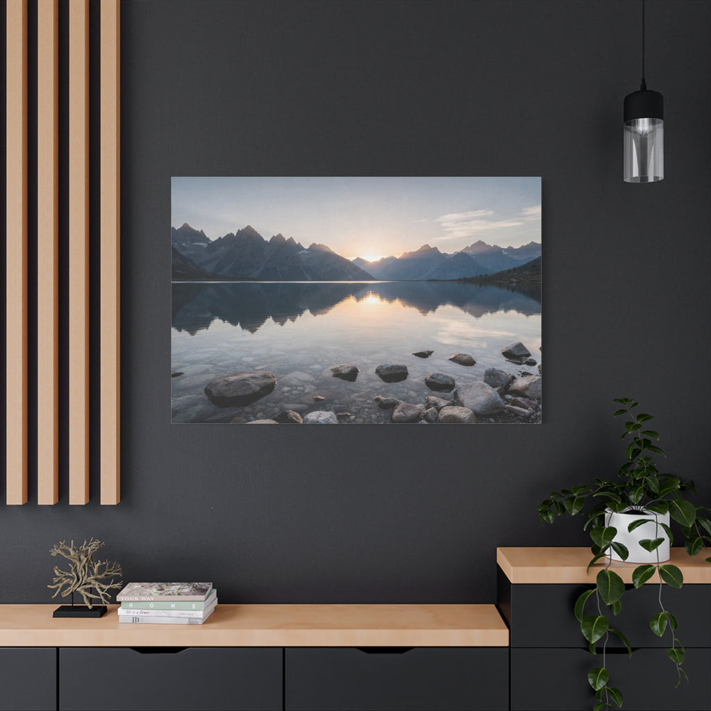 Olympic National Park - Alpine Lake - Low Contrast Serenity