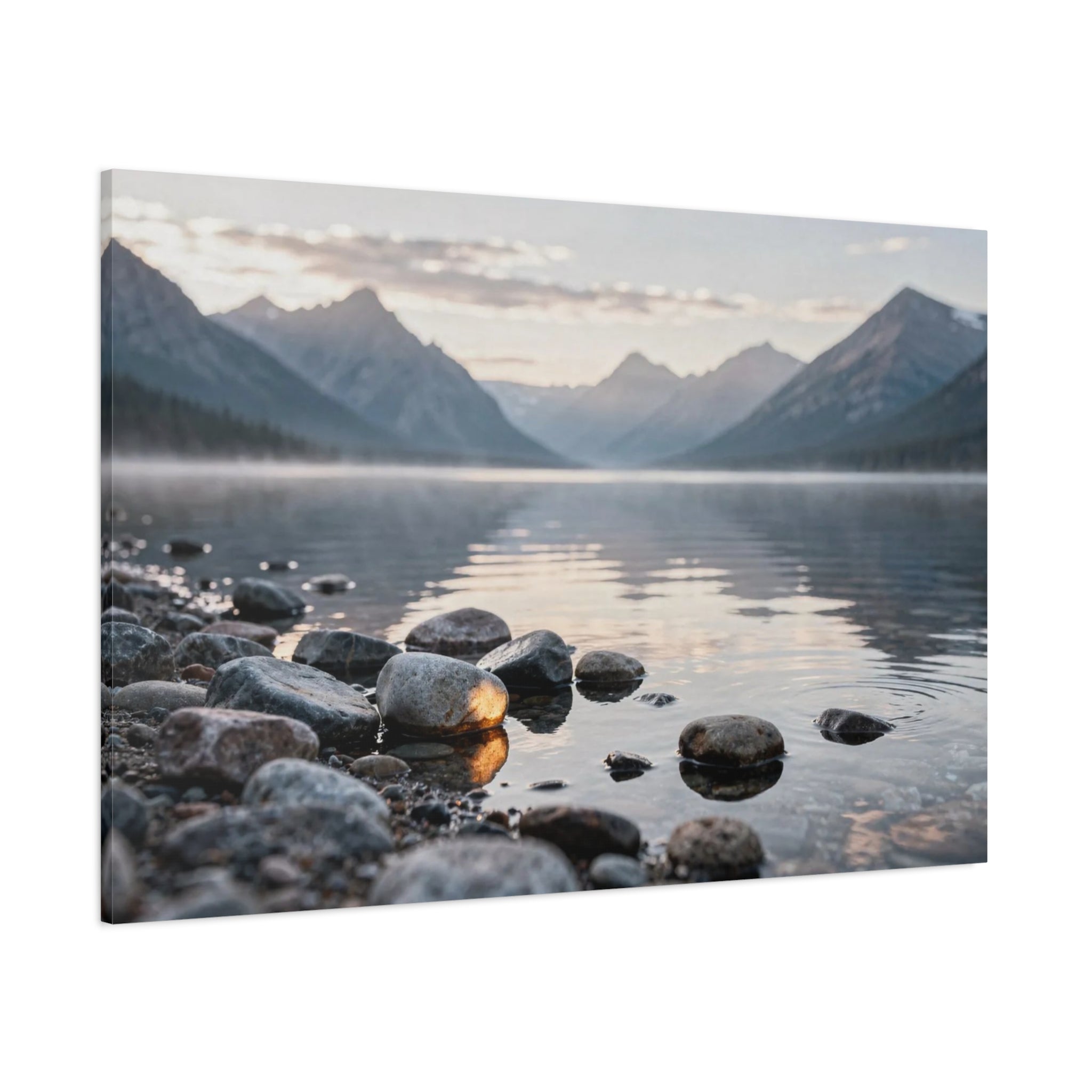Glacier National Park - Lake McDonald - Glass Water Stones