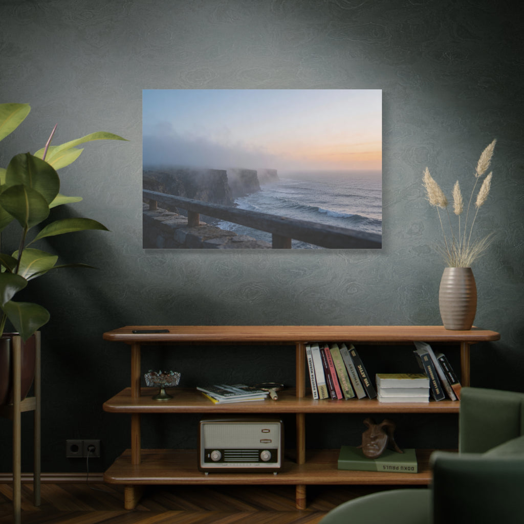 Coastal Horizons - Misty Headland Lookout